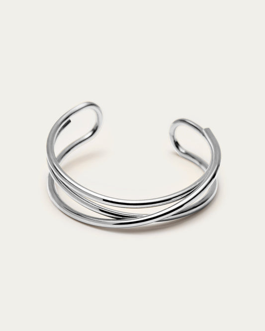 Sculptural Cuff Bangle