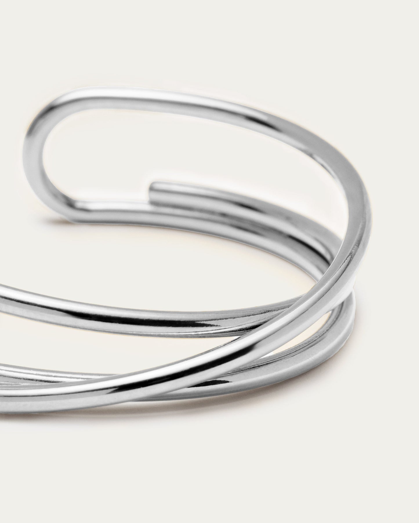 Sculptural Cuff Bangle